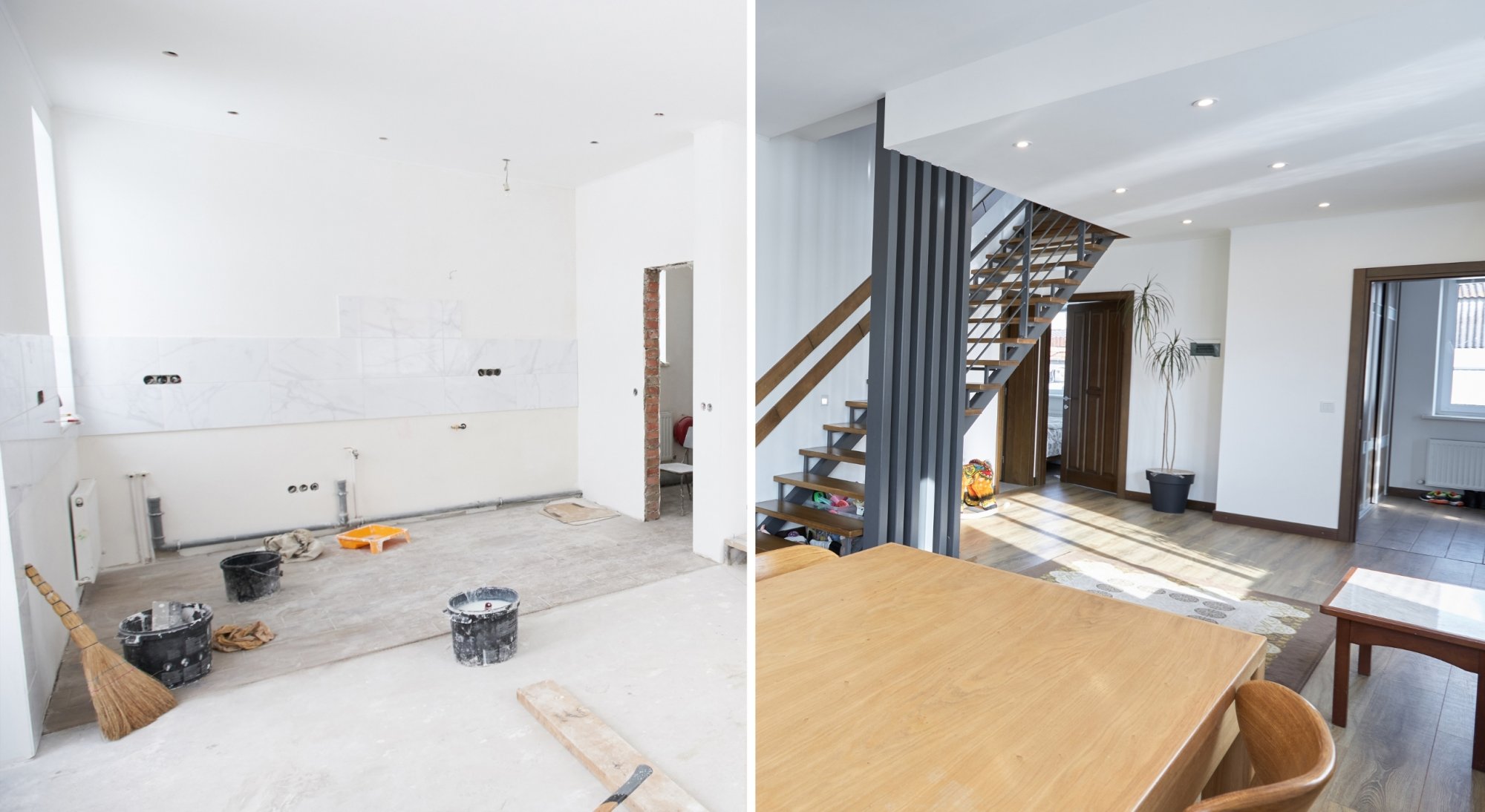 Repenser les volumes depuis la structure jusqu’aux finitions
